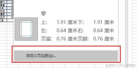 Excel为工作表设置页面纸张和页边距的方法