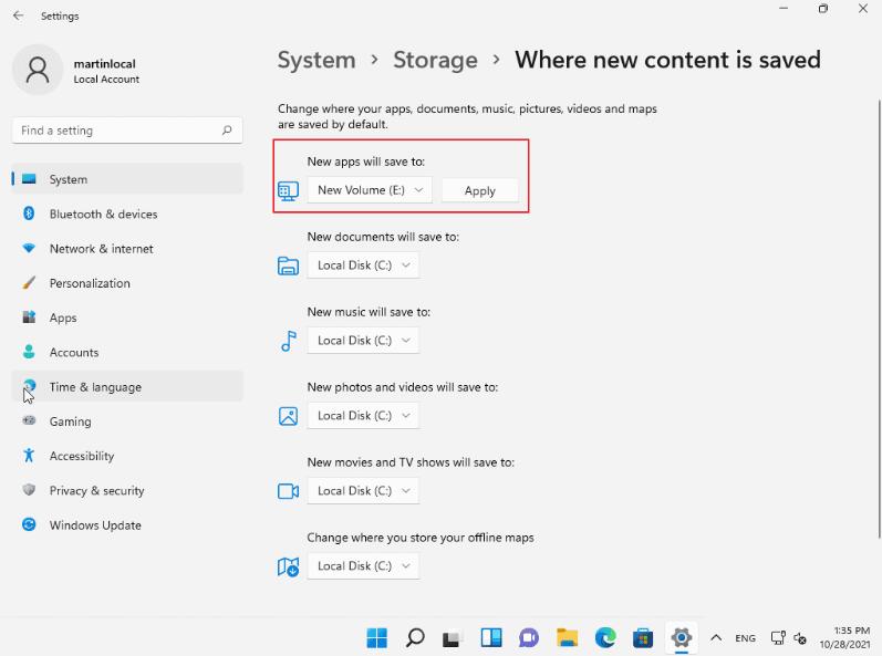 Windows 11怎么样更改电脑默认储存路径？Windows 11默认储存地方更改课程