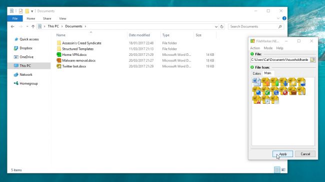设置Windows 10专业版下文件和文件夹颜色的方法