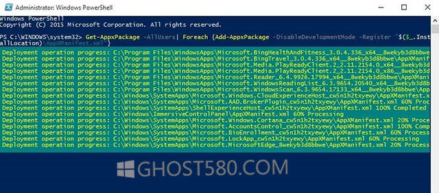Windows10下删除所有预先安装程序的方法